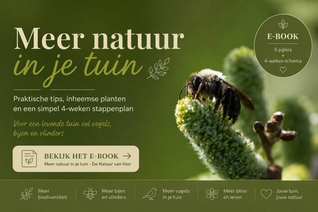 Banner e-book meer natuur in je tuin - icarusblauwtje (de Natuur van hier)
